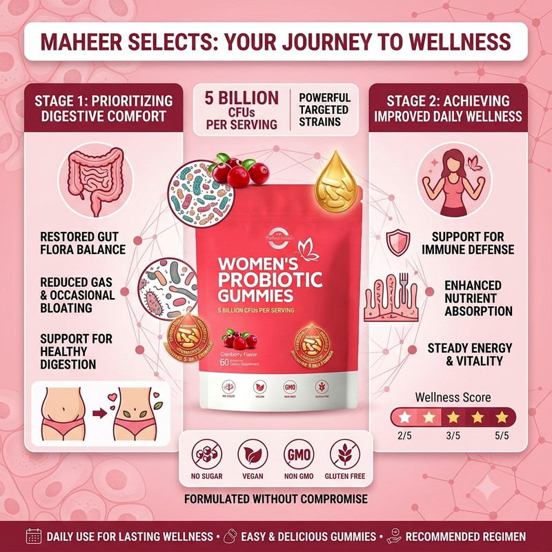 Vaginal Probiotics for Women, Feminine Balance pH Gummies 60ct/1bag gallery