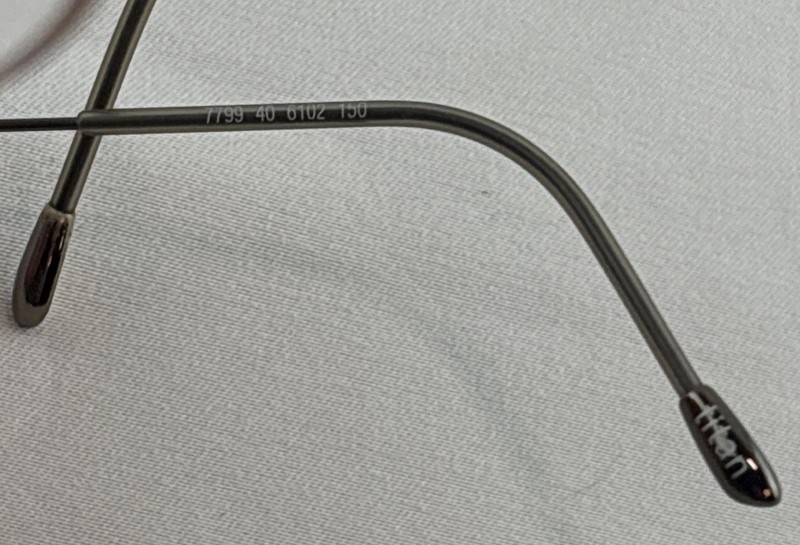 Silhouette Eyeglasses 7799 40 6102 Titan Rimless Frame Austria 49[]19 150 w/Case gallery