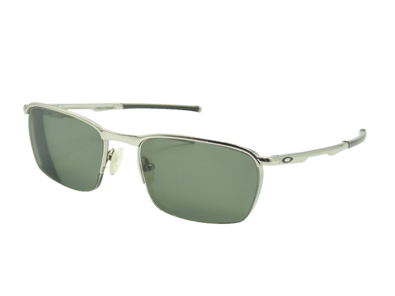 Oakley 3187 0353 Conductor 0.5 Polished Chrome Eyeglass Frames 53 18 137