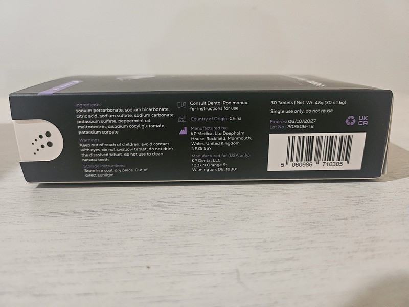 NEW Zima Dental Pod Ultrasonic Sterilizing 30 Tablets Peppermint Brand New gallery
