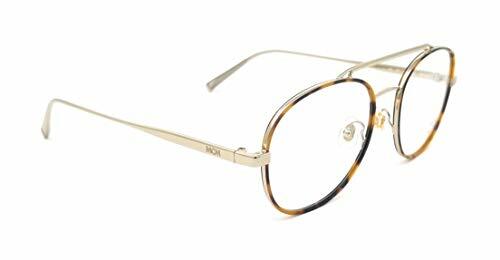 NEW MCM 2120 741 Shiny Gold & Havana Eyeglasses 51mm with Case gallery