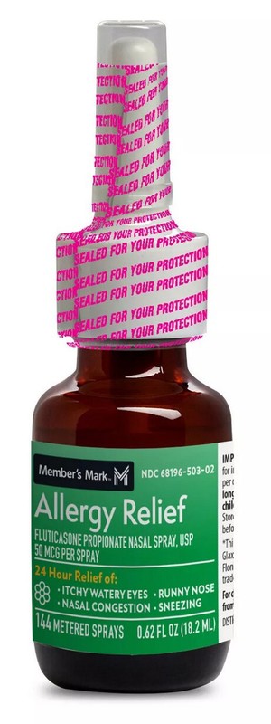 Member's Mark 50mcg Aller-Nose Fluticasone Propionate Nasal Spray 0.62 fl E:2025 gallery