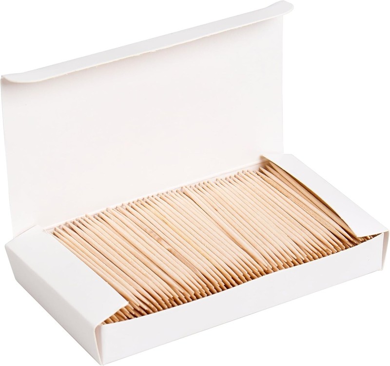 400/500 Count Toothpicks Wooden Toothpicks Premium Tooth Picks for Appetizer