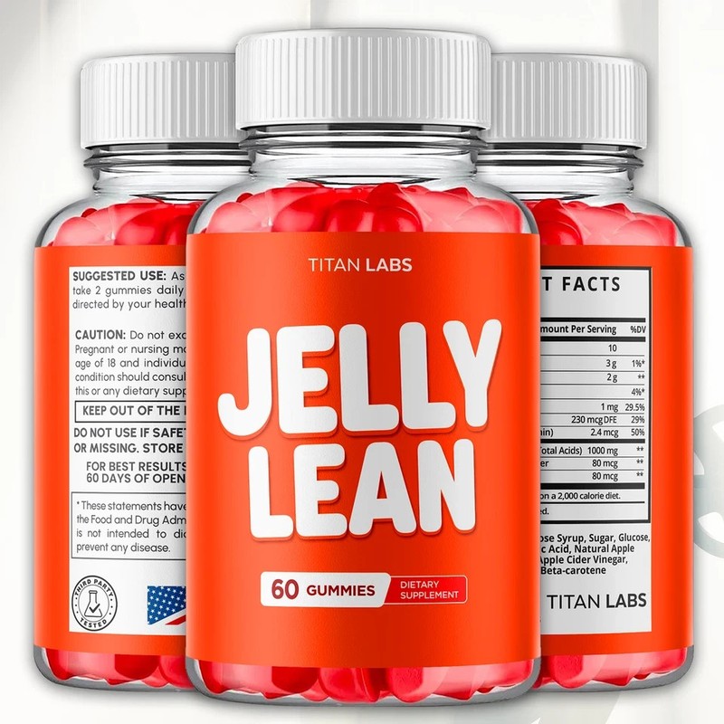 (5 Pack) Jelly Lean Keto ACV Gummys 1000MG Vitamin Formula JellyLean 300 Gummies gallery