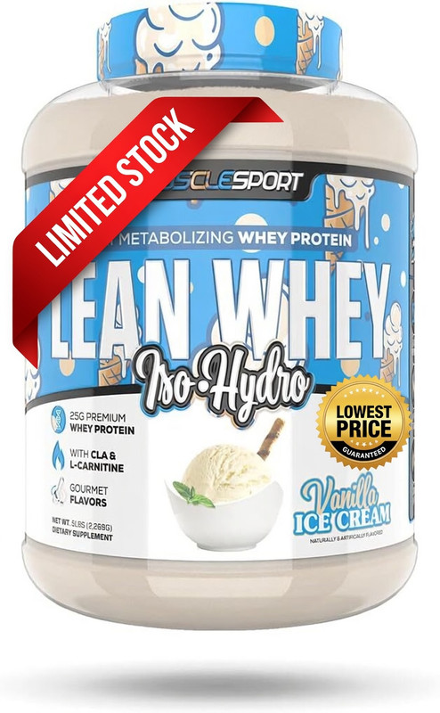 Musclesport Lean Whey Revolution Protein Powder – Whey Protein Isolate – (2lbs)