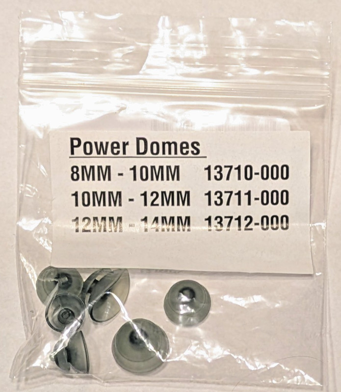 NEW Genuine Starkey Power Dome Fit Kit 42072-0001 (6 Domes, 3 Sizes) Sealed gallery