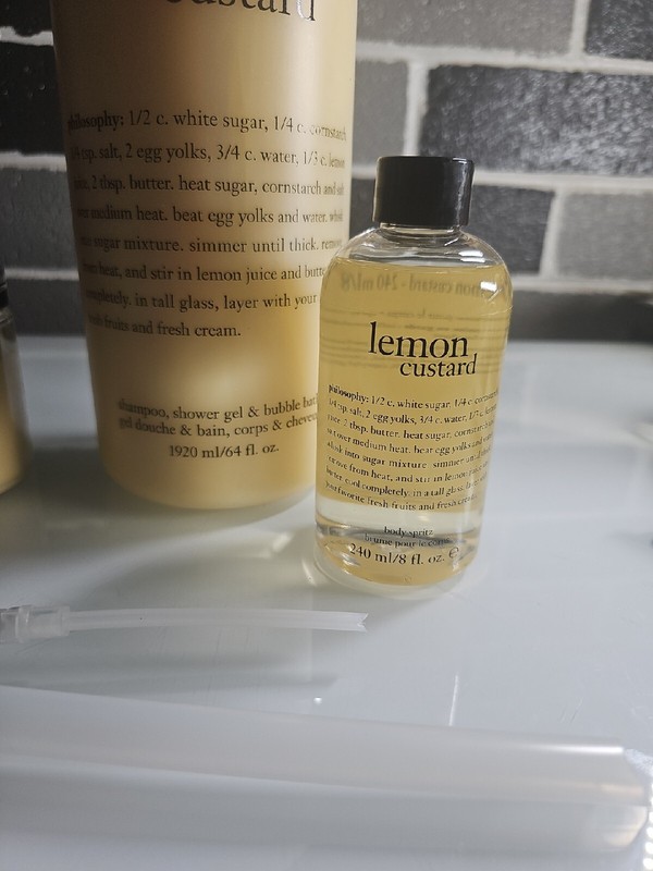 Philosophy Lemon Custard Shampoo,Glazed Body Souffle 16oz & Body Spritz 8oz gallery