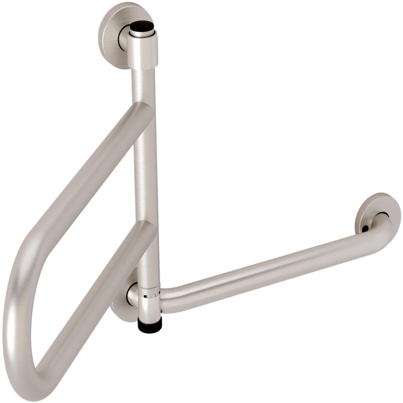 Healthcraft Dependabar 2025 Model Pivoting Wall-Mounted Grab Bar For Bathroom