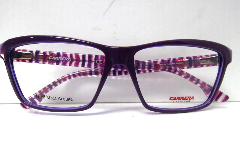 Carrera CARRERA 6192 Womens Eyeglasses 0J6D 54-13-135mm Plum Violet Pink Crystal