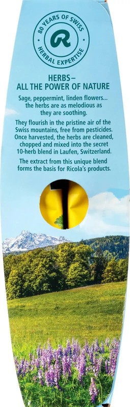 Ricola Lemon Mint Herb Throat Drops - 105 Drops (Pack of 2) gallery