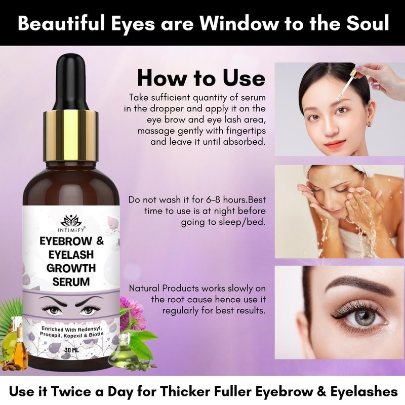 BROW EYEBROW Enhancing Serum 1 oz / 30 ml EXP 2027 **New Sealed** gallery