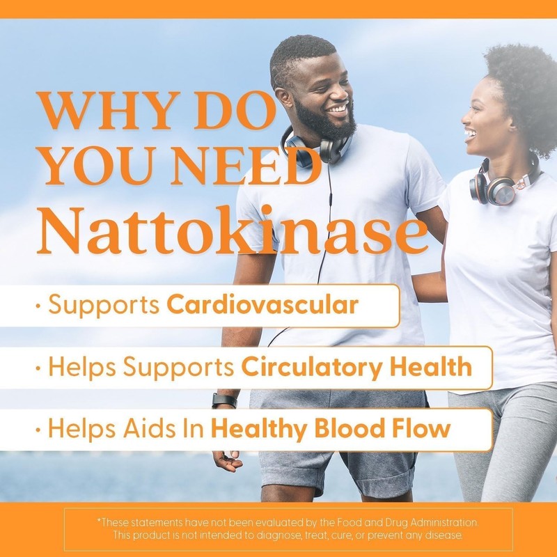 270 Capsules of Nattokinase - Supports Heart Health & Normal Circulation gallery
