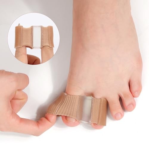Bunion Toe Separators for Overlapping Toes, 3-Point Support Gel Toe L 2 Pack gallery