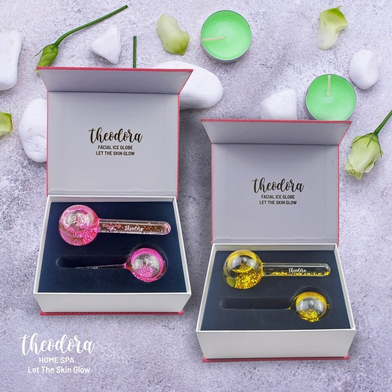 Theodora Ice Globes for Facials, Freezer Safe and Highly Effective Facial Globes gallery