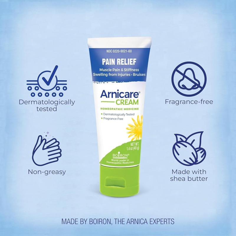 Natural Arnica Cream - 1.3oz for Muscle Pain, Stiffness, and Bruise Treatment gallery