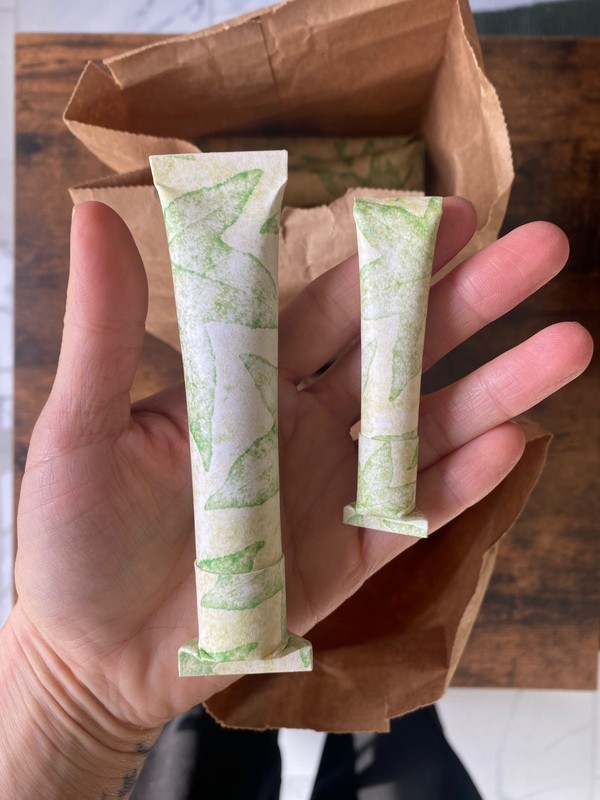 Paper Lip Balm Tubes packaging, Ecovision, 0.21oz and 1oz