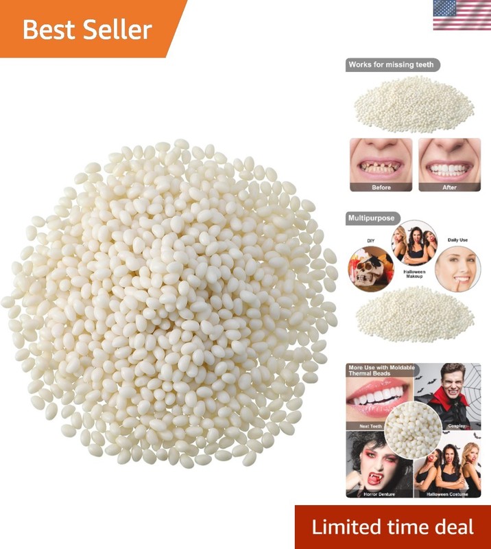Quick 5-Minute Tooth Replacement Beads – 100g Temporary Filler for Everyday Use