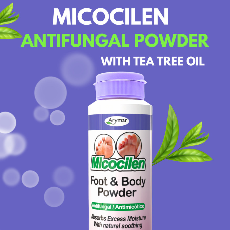 Arymar Micocilen Foot & Body Powder 2 Oz - Antifungal Treatment gallery