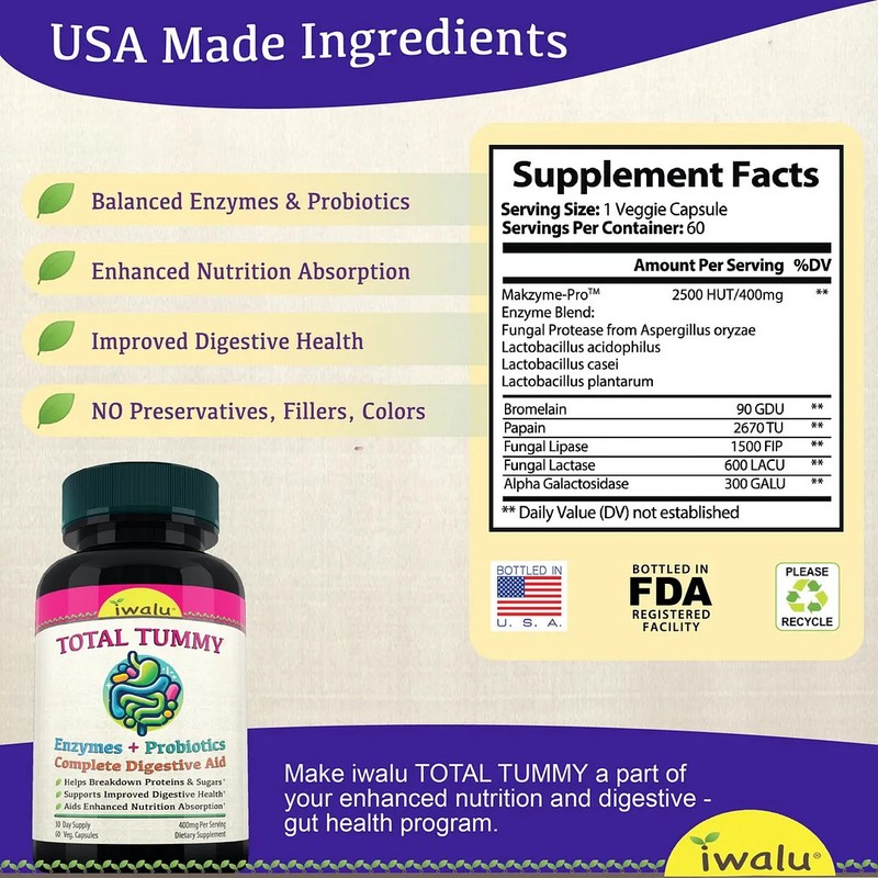 Vitamins To Help With Bloating | Best Supplement Capsules FREE SHIP gallery