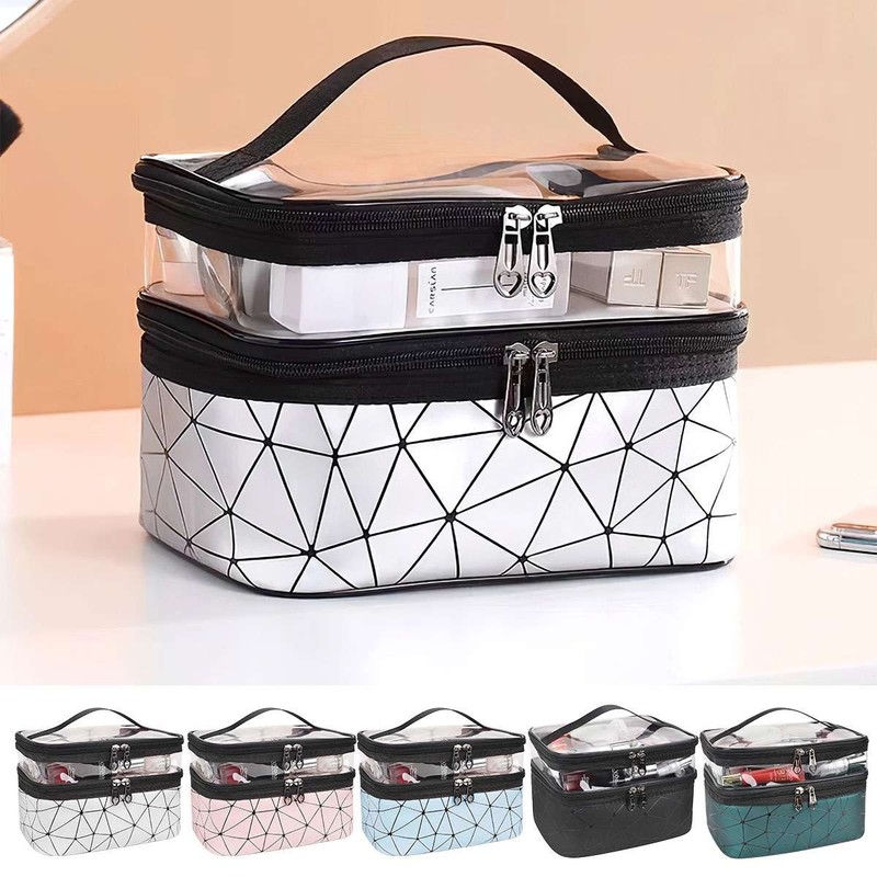 Professional Large Makeup Bag Cosmetic Case Storage Handle Organizer Travel Kit gallery