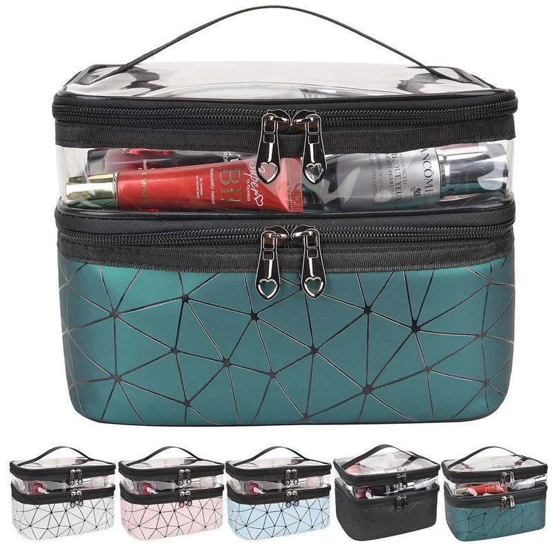 Professional Large Makeup Bag Cosmetic Case Storage Handle Organizer Travel Kit gallery