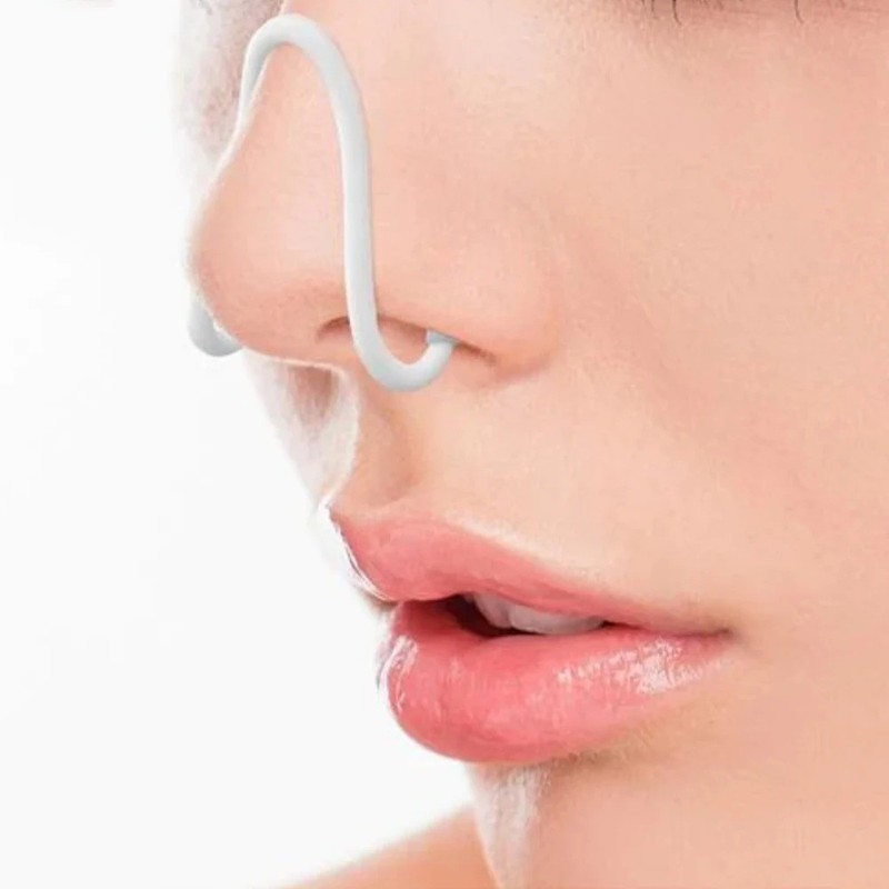 Anti Snoring Nasal Dilator Silicone Nose Clip Improve Breathing Sleep Aid 1 Pcs