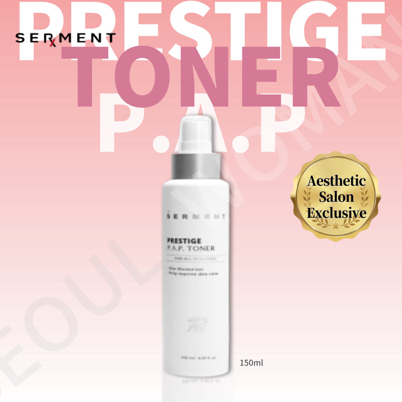 SERMENT Prestige P.A.P Toner 150ml Hydrating Soothing Facial Toner K-Beauty