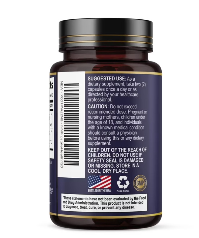 Prostate Health 1000mg 3X Formula w/ Saw Palmetto Capsules for Men gallery
