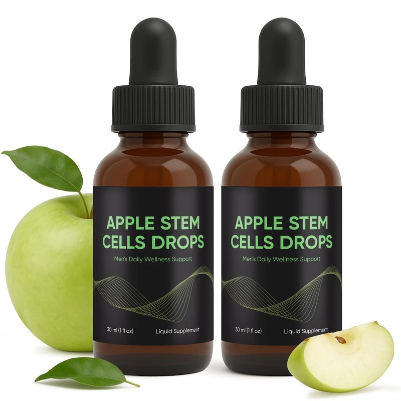 Cellics Apple Stem Cells Drops, 2PCS Stem Cell Renew Dr Sam Walters, Daily An…