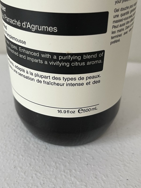 AESOP Coriander Seed Body Cleanser 16.9 fl oz 500 ml With Hand Pump BRAND NEW gallery