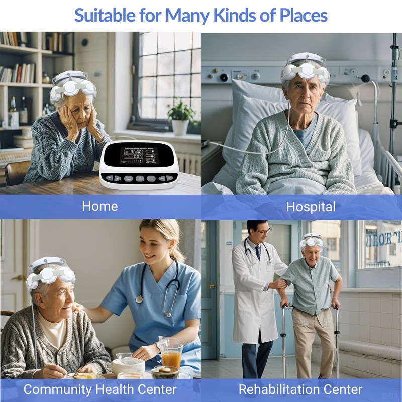 RTMS Transcranial Magnetic Stimulation Therapy Device for Depression and Anxiety gallery