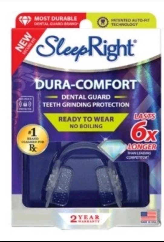 SleepRight Dura-Comfort Dental Guard – Mouth Guard To Prevent Teeth Grinding