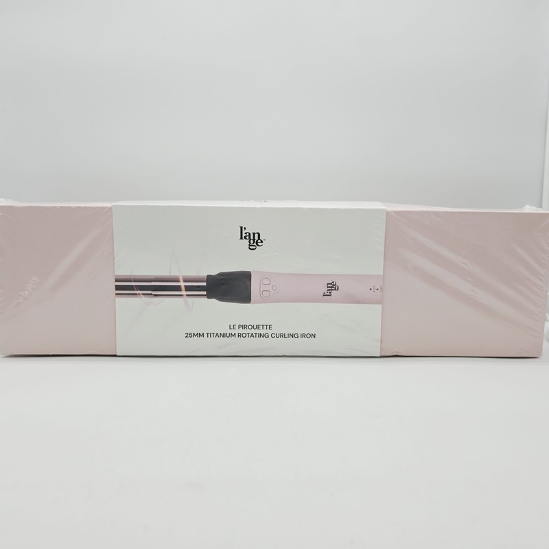 l’ange Blush 25mm 1” Le Pirouette Titanium Rotating Curling Iron New Sealed Box
