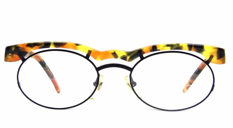 Club LA 5211 Mens Womens Oval Eyeglasses Hanging Bar Eccentric Combo Frames