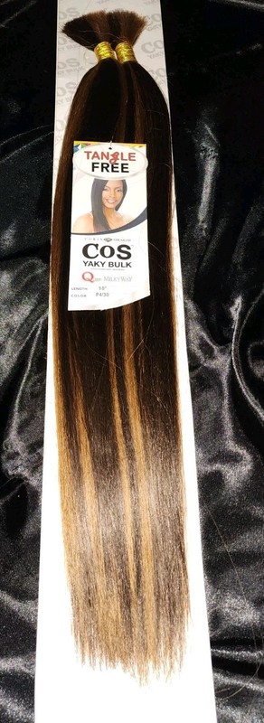 Milky Way 100% Human Hair Master Mix Braiding Hair 16" or 18" Pick your Color gallery
