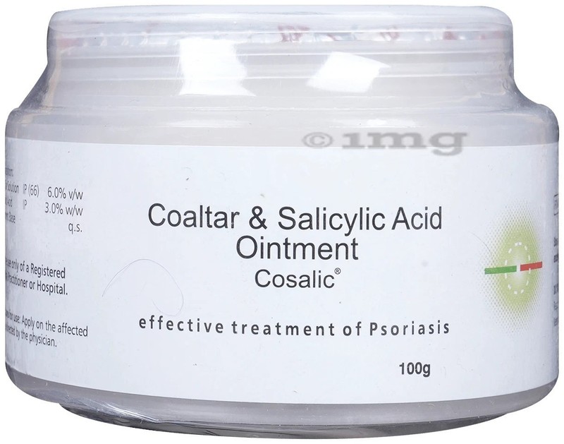 Cosalic Ointment with Coal Tar & Salicylic Acid for Psoriasis 100gm