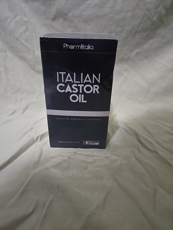 Organic Italian Castor Oil 16 fl oz (500 ml)