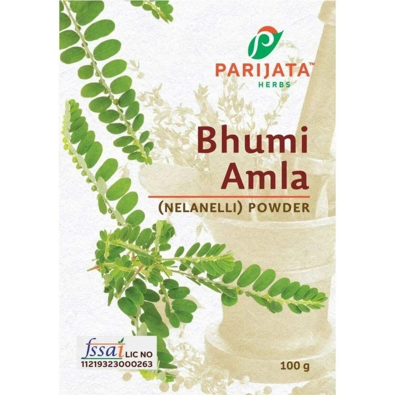 Parijata Herbs Bhumi Amla/Nelanelli Powder 100gm gallery