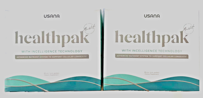 Usana HealthPak 100 (2025 latest upgraded version) 2 packs EXP 04/27