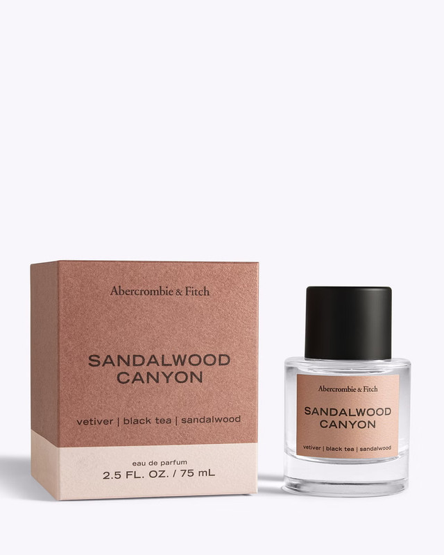 Abercrombie & Fitch Sandalwood Canyon Blend Of VETIVER Black tea, and sandal gallery
