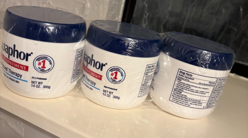 NEW Aquaphor Healing Ointment Advanced Therapy 14 oz Jar Lot of 3 Sealed gallery