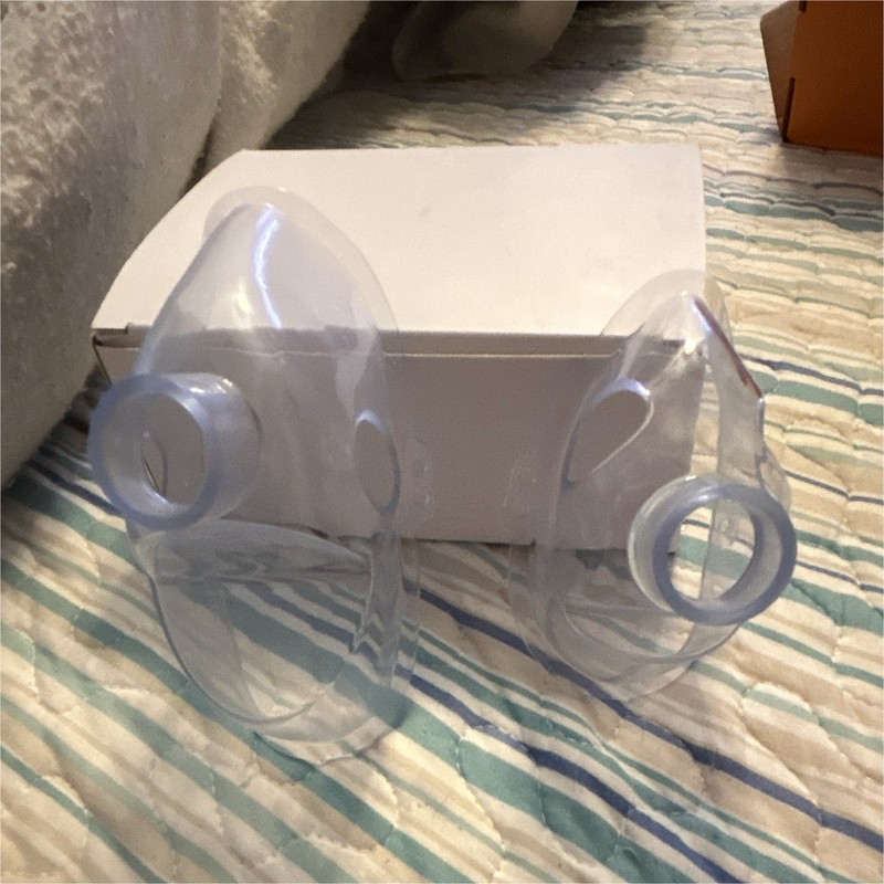 2x Clear Silicone CPAP Mask Cushion Inserts / Nasal Pillows Replacement Parts