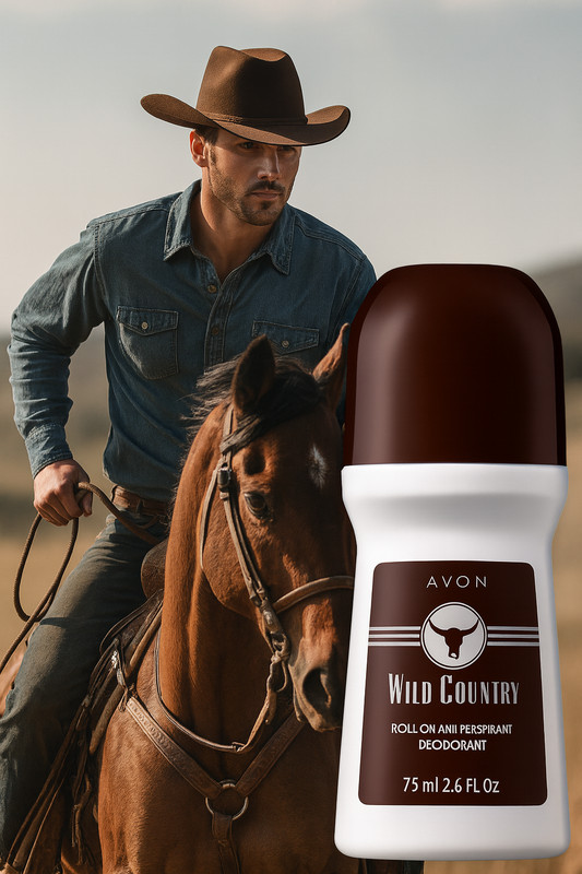 Avon Roll-On Deodorant – Wild Country 2.6 oz. (Pack of 6)