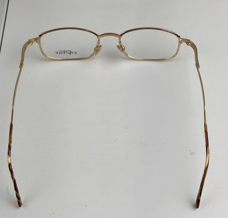 NOS Caviar Midas 8821 Eyeglasses FRAMES C21 Gold 50[]19-150 Tortoise Ends Demo gallery
