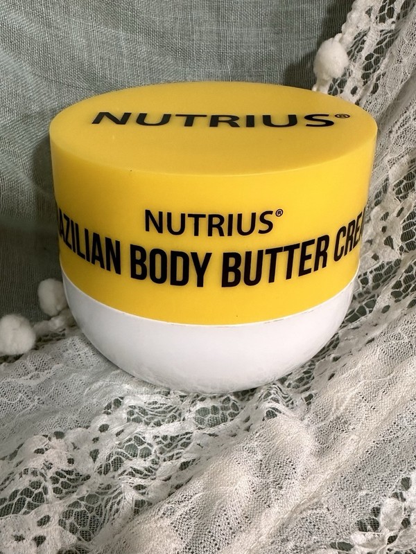 Nutrius Brazilian Body Butter 6.7 oz Hydrating Cream | NEW | SEALED