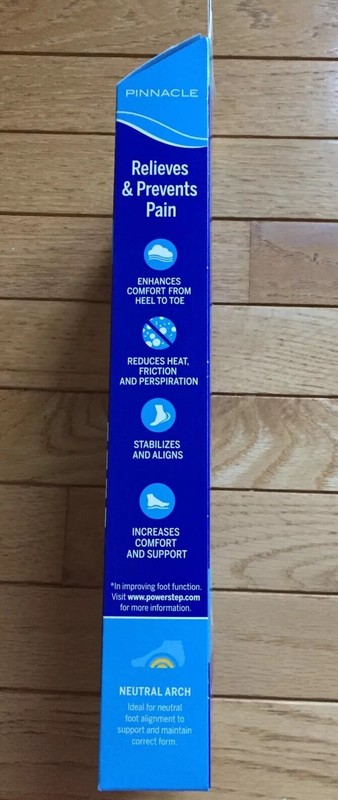 Powerstep Orthotics Foot Insoles Full Length Arch Support Pinnacle-FREE SHIPPING gallery