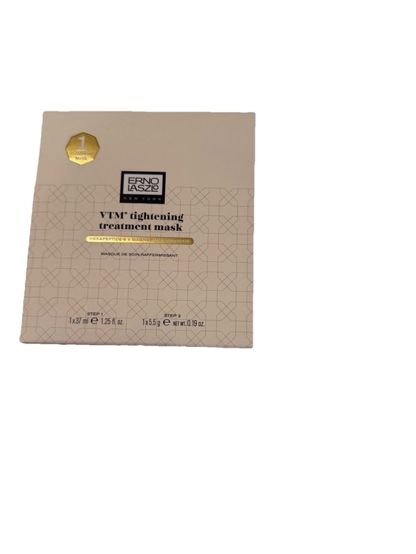 Erno Laszlo VTM Tightening Treatment Mask 1 Pack Hexapeptide New In Box