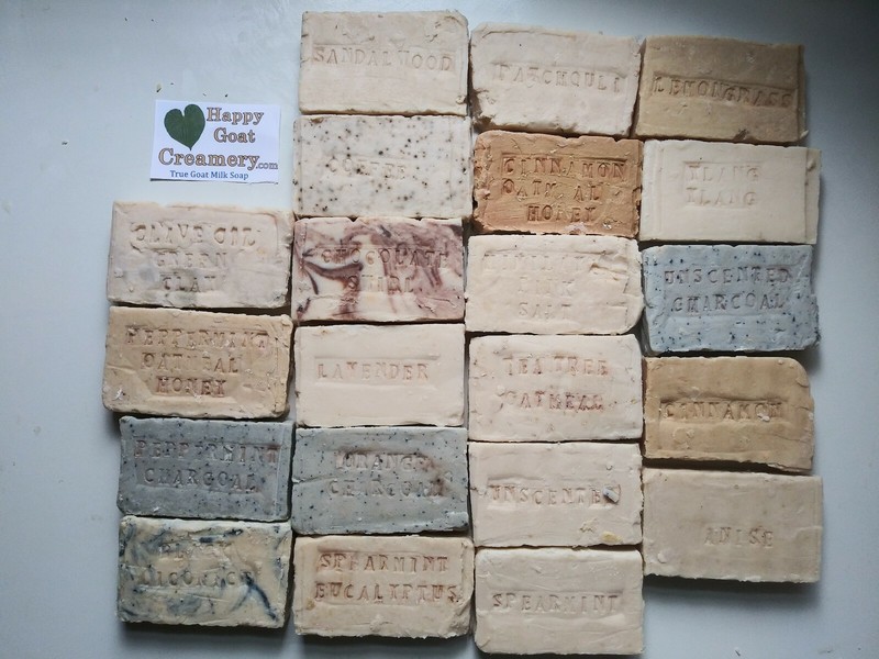 21 BARS YOUR PICK GOAT MILK SOAP HAPPY GOAT CREAMERY photos are examples only