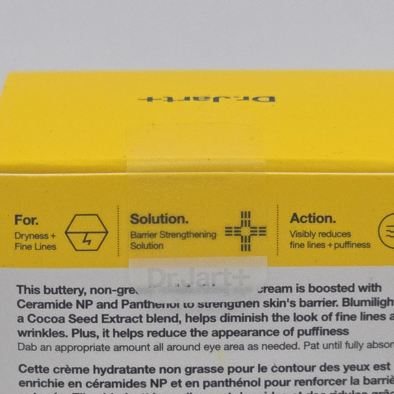 Dr.Jart+ Ceramidin Skin Barrier Moisturizing Eye Cream 15mL Hydrating NEW gallery