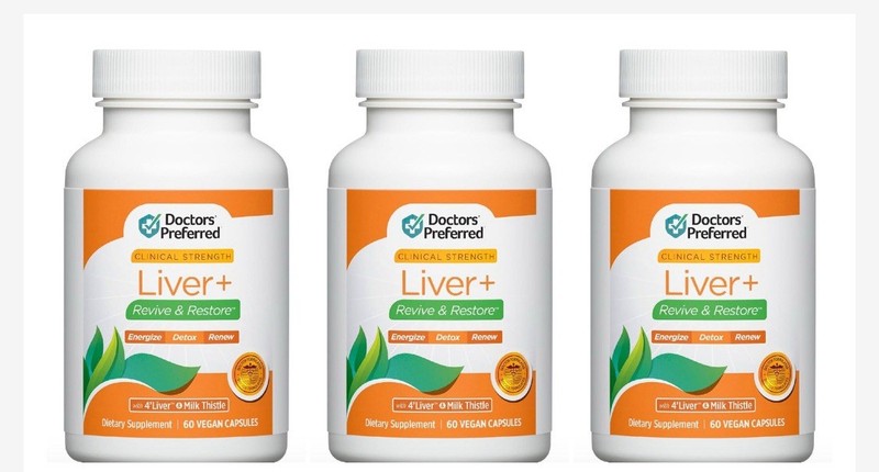 Liver+ Revive & Restore 3ct. 10-In-1 Formula Clinically Validated New! Exp 07/27